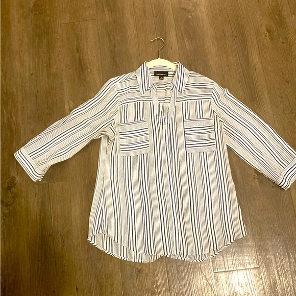 STITCH FIX Fortune + Ivy Christelle Button-Down Blouse - Picture 1 of 4